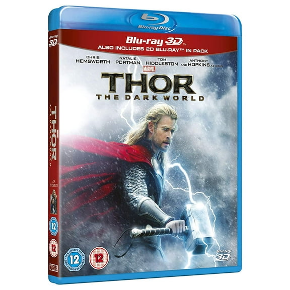 Thor: The Dark World (2013) 3D Blu Ray Region Free