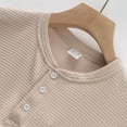 thumbnail image 5 of Men's Long Sleeve T-Shirt Basic Style Polyester Fiber Solid Color Straight Cut Autumn Fashion Urban Casual Tops, 5 of 6