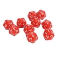 thumbnail image 1 of 10PCS Polyhedral  Set, Plastic Lightweight 20 Sided Clear Numbers  Table Game for Role Playing Table Games, 1 of 7