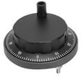 thumbnail image 2 of 5V 80mm 6Pin CNC Pulser Black Handwheel 100PPR Manual Pulse Generator Rotary Encoder, 2 of 9