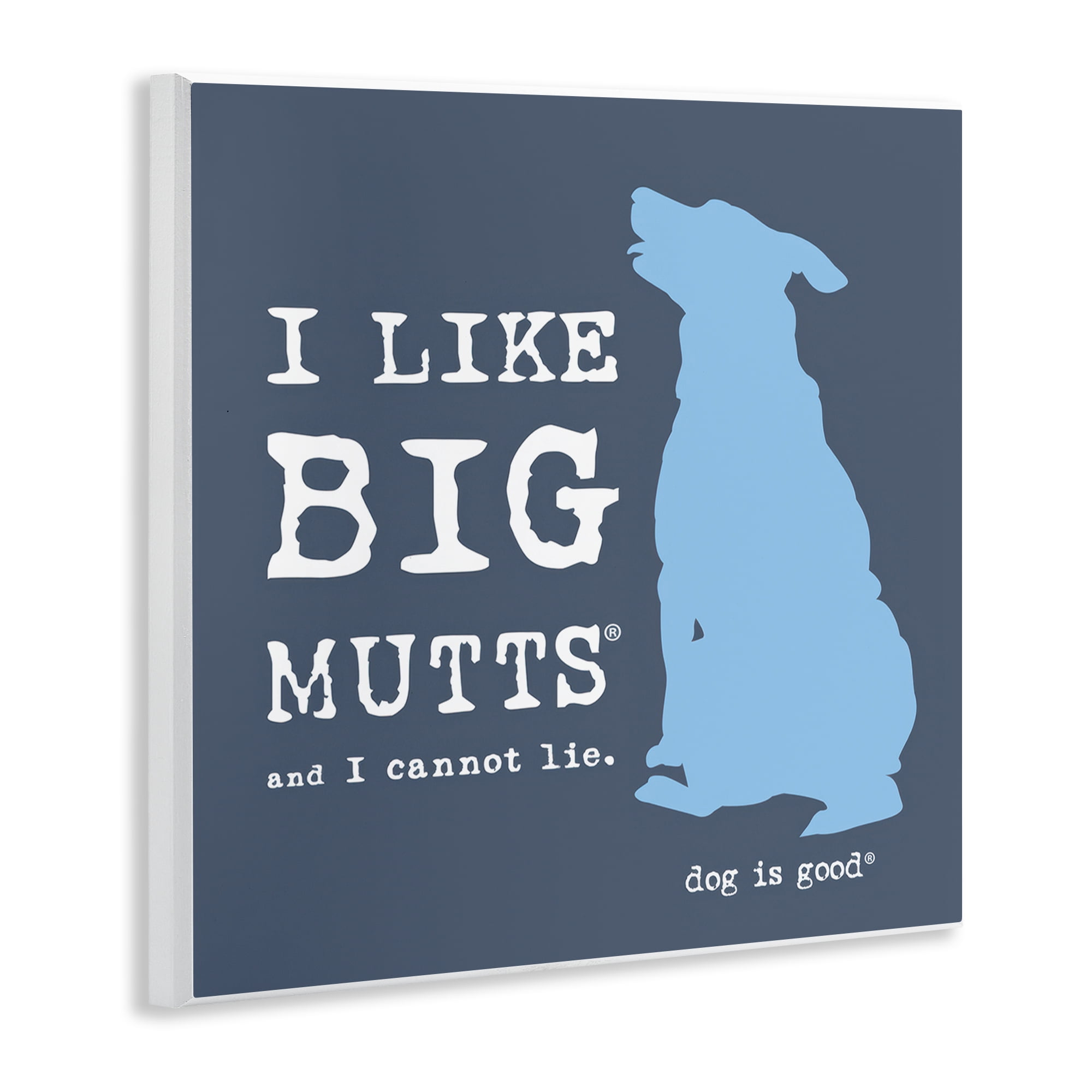 Stupell Industries Like Big Mutts Pet Humor Animals Painting Unframed Art Print Wall Art, 12 x 12