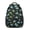 Alien and UFO, variant on Alien Peace Sign Iridescent Pattern Backpack for School, Cute School Bag with Adjustable Shoulder Straps and Padded Back, 15.3"x11"x6.7"