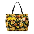 thumbnail image 1 of Disketp Tangerine Bolsa de Playa de Gran Capacidad, Bolso Impermeable y a Prueba de Arena para Mujer, Ideal para Playa, Piscina y Natación, 1 of 7