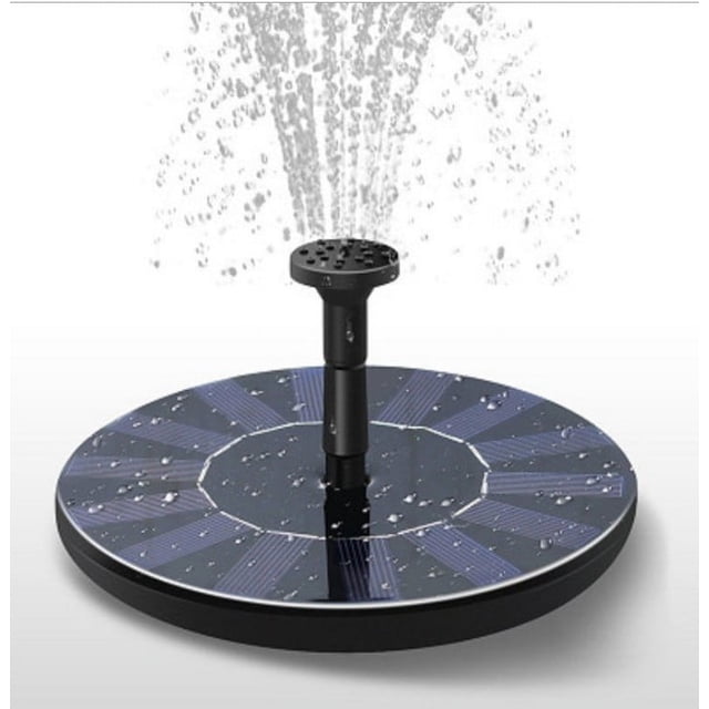 Fuente solar para piscina, fuente para pájaros, fuente flotante, fuente para jardín