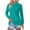#Sky Blue, variant on Otvok Ladies Solid Color Button Lapel Casual Fashion Long Sleeve T-Shirt Top Shirt