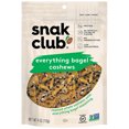 thumbnail image 2 of Snak Club 4 Ounce Everything Bagel Cashews, 6 Pack, 2 of 7