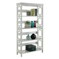 thumbnail image 4 of Convenience Concepts Omega Four-Shelf Bookcase in White Wood Finish, 4 of 4