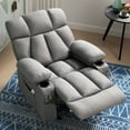 thumbnail image 3 of JONPONY Power Lift Recliner Chair Recliners for Elderly with Heat and Massage Recliner Chair for Living Room with Infinite Position and Side Pocket,USB Charge Port,Grey, 3 of 7