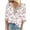 Beige Plus Size Blouse for Women_u, variant on CYMMPU Blouses for Women Dressy Casual Lace V Neck T-Shirts Loose Fit Spring Tops Flower Printed Summer Fashion Shirts 3/4 Sleeve Business Elegant Work Topss Pink L