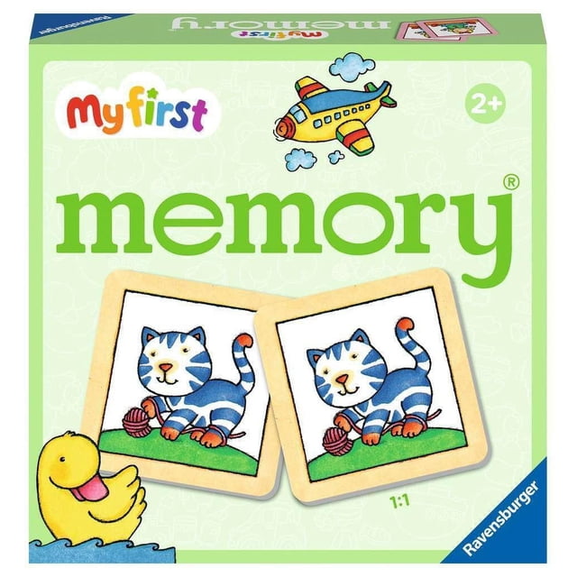 Juego de Memoria Ravensburger Cosas Favoritas para Niños de 2+ Años