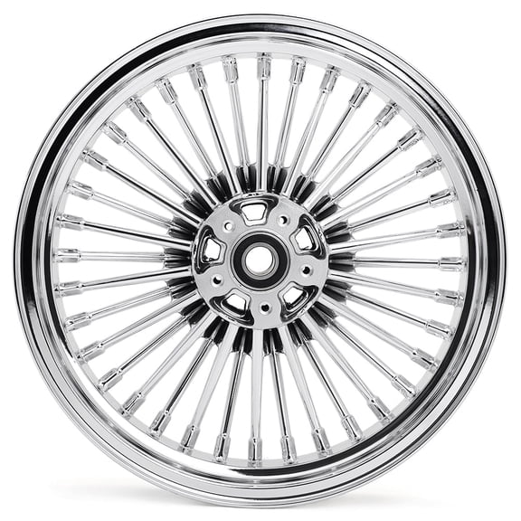 Chrome 16x3.5 Fat Spoke Rear Wheel for Harley Touring Bagger Electra Glide 2000-2008 2005 2006 2007