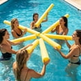 thumbnail image 4 of Solid Foam Pool Noodles, 59x3 Inch Extra Large Floating Sponge Logs, Thick Pearl Cotton Swim Noodles Tube for Adults Swimming Pool Water Fitness Aerobics Support Gear, 1PC, 4 of 6