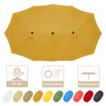 thumbnail image 2 of Yescom 14 Ft Double Sided Umbrella Replacement Canopy Market Table Top Beach Deck Yard, 2 of 11