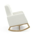 thumbnail image 4 of Storkcraft Northern Lights Infant Rocking Chair, Natural/Ivory Boucle, 4 of 7