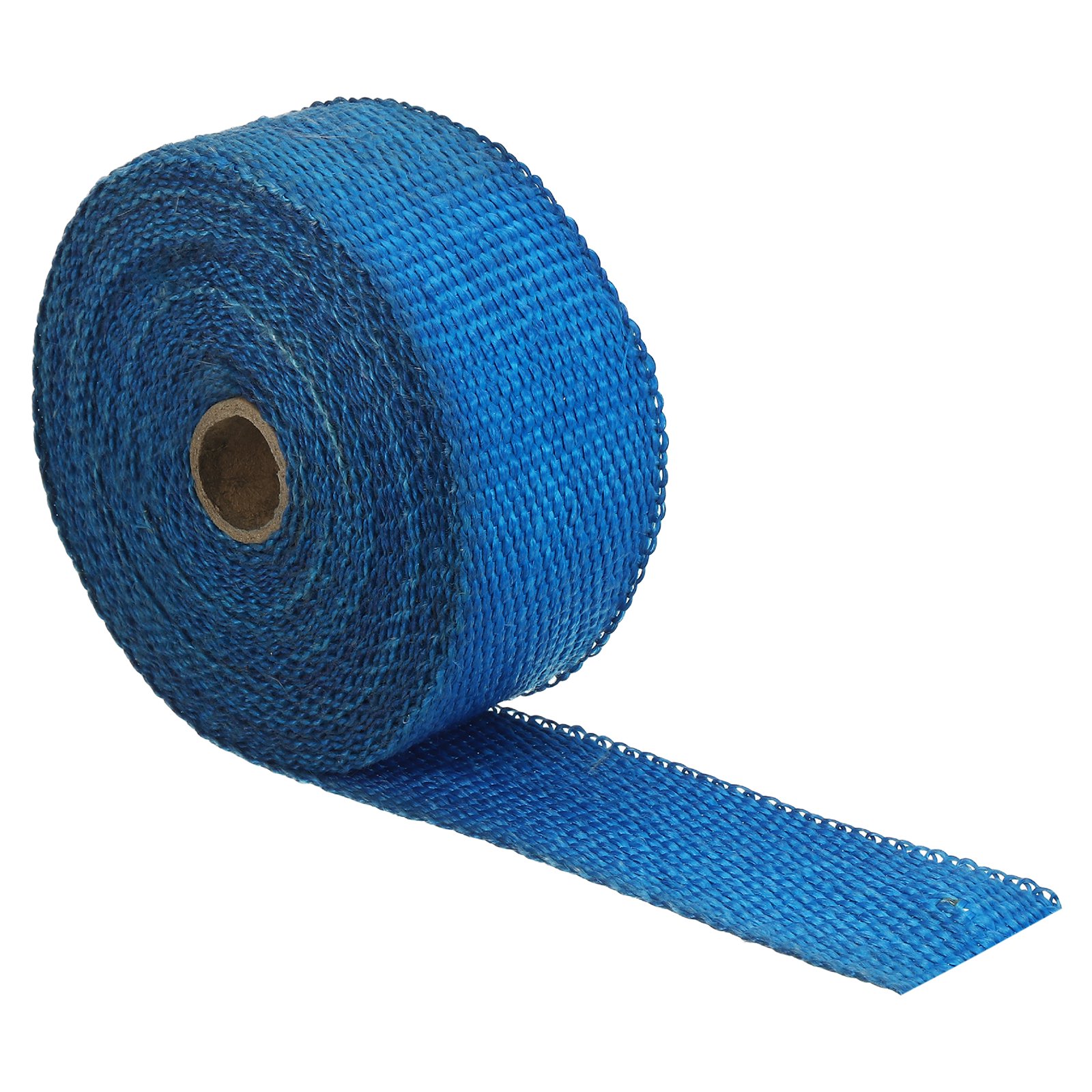 Uxcell 2 x 33 ft Exhaust Heat Wrap Titanium Alkali-Free Glass Fiber Motorcycle Heat Shield Tape Heat Wrap for Pipe Car Truck Hose Lines Electrical Wiring Blue