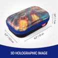 thumbnail image 6 of ZIPIT 3D Pencil Box for Boys | Large Capacity Lenticular Pencil Case for School (Car Race), 6 of 8