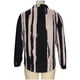 thumbnail image 5 of pstuiky manga larga de hombre, Cárdigan informal con botones y estampado de moda para hombre, camisa de manga larga con cuello alto salir tops xl, 5 of 6