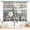 Daisy-05, variant on Ocean Beach Curtains, Coastal Nautical Trpical Wildfloral Ocean Landscape Sea Scenery Summer Drapery Treatments for Bedroom Living Room Bathroom Windows 2 Panels, 55x39 Inch