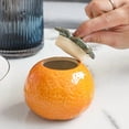 thumbnail image 4 of Vision Ceramic Simulated Orange Tangerine New Nordic Style Ornament, Housewarming Gift, Home Decor, 4 of 6