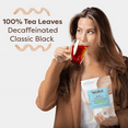 thumbnail image 6 of Waka Instant Black Tea Mix, Decaffeinated - 100% Tea Leaves, No Additives, Unsweetened Tea Powder for 50 Quarts or 200 Cups – Easy Quick Hot and Iced Teas (4.5oz), 6 of 8