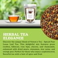 thumbnail image 3 of Nelson's Tea - Spiced Pear Loose Leaf Tea-Blend of Green Rooibos, Hibiscus, Rose Hips, Chicory Root, Chamomile, Dried Pears, Cornflowers, Cinnamon, Star Anise, Orange Peel, and Natural Flavors- 2oz, 3 of 8