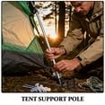 thumbnail image 3 of BESTYASH 12Ud Varillas De Extensión Para Tienda De Camping Con Puntas Protectores Y Portátil Negro, 3 of 7