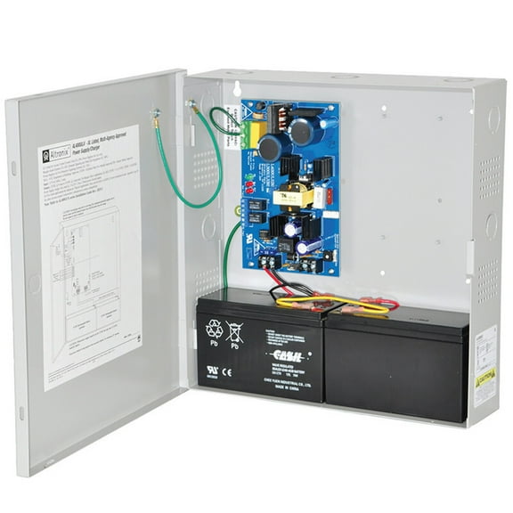 Altronix AL400ULX Power Supply/Charger Input 115VAC 60Hz at 35A Single Output 12VDC at 4A or 24VDC at 3A Grey Enclosure