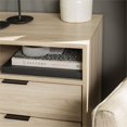 thumbnail image 2 of Lincoln Modern Storage Bedroom Nightstand Set in Natural Birch, 2 of 13