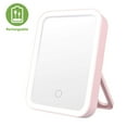 thumbnail image 1 of Portable LED Makeup Mirror with 3 Adjustable Light Settings, 1x Large Mirror Cordless Lighted Vanity Mirror for Travel, 1 of 9
