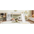 thumbnail image 5 of Stairway Loft Bed - Twin Size with 2 Drawers & Slide, White, 5 of 19