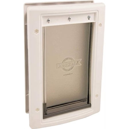 PetSafe HPA11-10969 Pet Door, Plastic, White