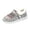 Light Gray, variant on Willtoo Women's Plush Lined Slip On Shoes, Ethnic Pattern Warm Casual Loafers, Comfortable Non-Slip Winter Footwear