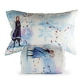 thumbnail image 3 of Disney Frozen 'Aventures Glaciales' Ensemble de Douillette et Taie D'Oreiller Réversible Pour Lit 1 ou 2 Places Pour Enfants, 100 % Polyester, 3 of 8