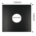 thumbnail image 6 of 20Pcs Paper Vinyl Record Sleeves 7" Paper Sleeves Protection Paper Covers for Singles Vinyl Records Square Outer Album Covers Vinyl Jacket Covers with Holes for Storage (Black), 6 of 7