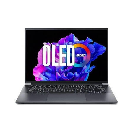 Acer Laptop Swift X 14 Intel Core i7 13th Gen 13700H (2.40GHz) 16 GB LPDDR5 Memory 1 TB PCIe SSD NVIDIA GeForce RTX 4050 Laptop GPU 14.5" Windows 11 Home 64-bit SFX14-71G-76LC