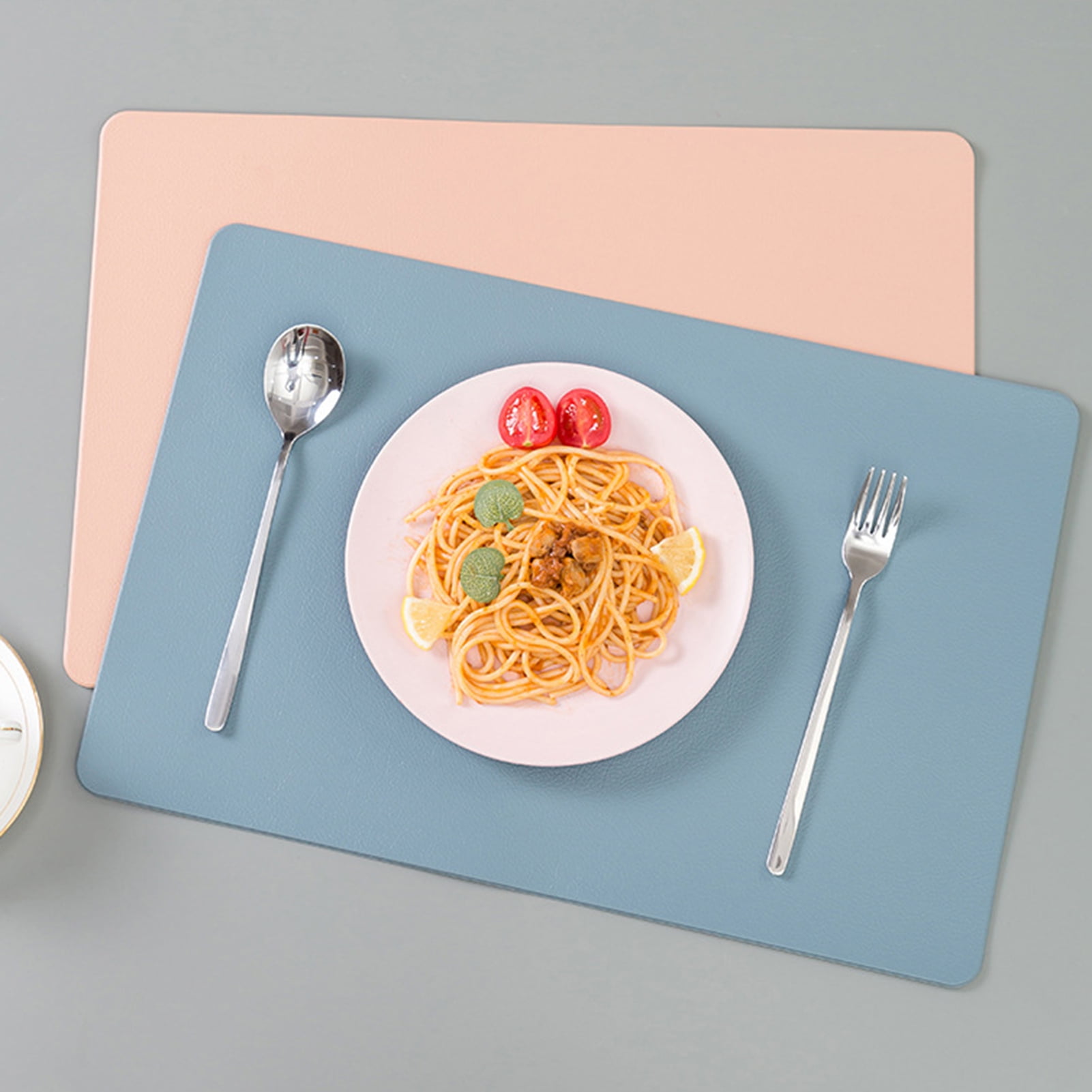 SPRING PARK HeatResistant NonSlip Placemats Easy Wipe Clean Table