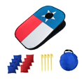 thumbnail image 2 of Juego de lanzamiento de bolsas de maíz, divertido juego deportivo portátil con 8 bolsas de maíz para el jardín, la playa y reuniones infantiles. Estilo C, 2 of 8