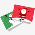 thumbnail image 2 of Red and Green Holiday Color Cardstock, Card Stock Paper for Christmas and New Year Arts & Crafts, Invitations, Greeting Cards, Gift Tags | 65lb Cover, Printer Compatible | 25 Red, 25 Green - 50 Total, 2 of 7