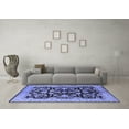 thumbnail image 3 of Ahgly Company Indoor Rectangle Oriental Blue Industrial Area Rugs, 6' x 9', 3 of 4