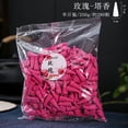 thumbnail image 1 of Xiao Hua Conos de incienso de reflujo de 250 g para cascada, aromas naturales para quemador de cascada, color rosa, 1 of 3