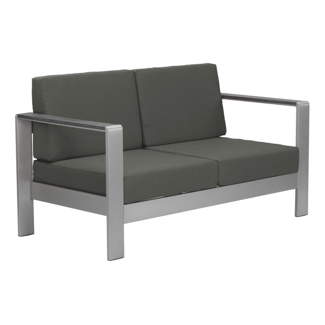 Sofa de Exterior Kessa Muebles Cosmopolitan Plateado