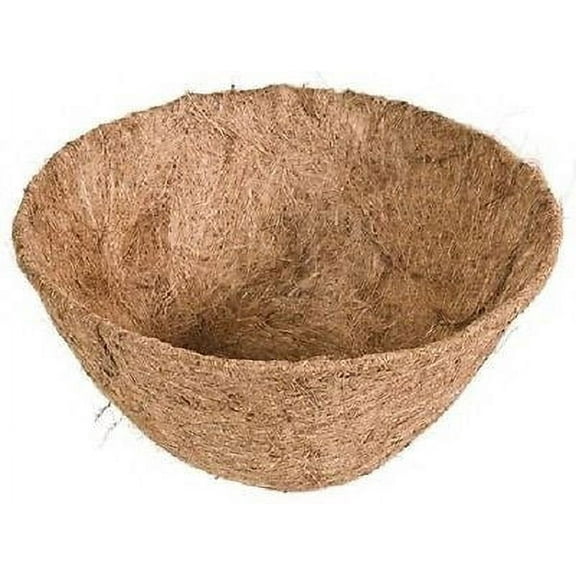 Panacea Products 88591GT 12" Diameter Round Planter Replacement Coco Liners - Quantity of 4