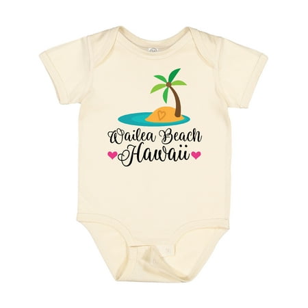 

Inktastic Wailea Beach Hawaii Travel Souvenir Gift Baby Girl Bodysuit