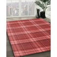 thumbnail image 3 of Ahgly Company Machine Washable Indoor Round Transitional Red Area Rugs, 6' Round, 3 of 7