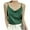 Green, variant on Uaswgudfs Women's Silk Satin Camisole V-Neck Tank Top Cami Silky Basic Tank Shirt Casual Blouses