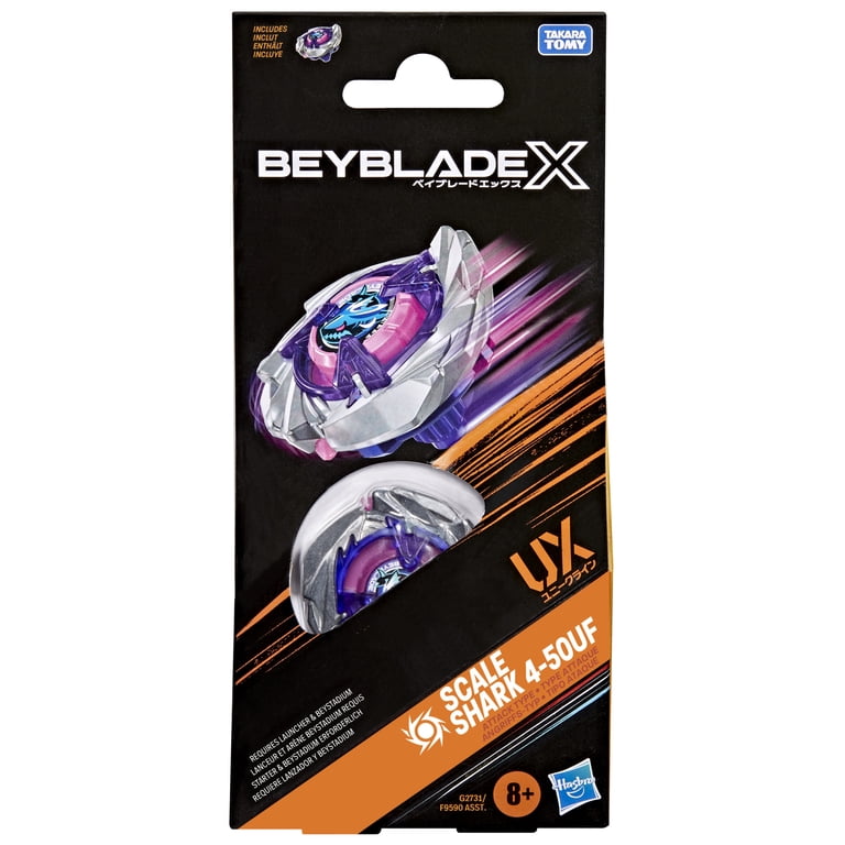 Beyblade X Scale Shark 4-50UF Booster Pack Set with Attack Type