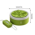 thumbnail image 3 of Giunmcul Online Shopping Mini Turbo Washing Machine Portable Automatic Washing Machine Three Remote Control Home Dormitory Underwear Socks Cleaning Machine, 3 of 5