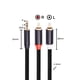 thumbnail image 4 of Cable divisor de 3,5 mm a 2 RCA Cable divisor estéreo, cable RCA divisor Y para teléfono inteligente, tableta, computadora portátil, amplificador, 1M Hugo Cable divisor de audio RCA, 4 of 10