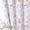 Orange, variant on Alishomtll Blackout Curtains Floral Printed Thermal Insulated Window Drapes for Bedroom Living Room 84 Inches Long,52" Wide, 2 Panels