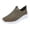 Khaki, variant on Walking Shoes for Men Lightweight Casual Athlet𝗂c Shoes Comfortable Cushion Sneakers Breathable Mesh S𝗅ip On Sport Shoes with Flexible Non-S𝗅ip Sole, Summer Wide Width L𝗈afers Shoes